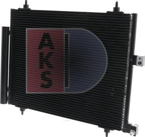 AKS Dasis 062005N - Конденсатор, кондиціонер autozip.com.ua