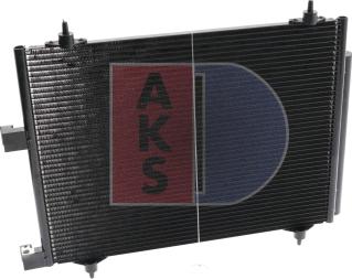 AKS Dasis 062005N - Конденсатор, кондиціонер autozip.com.ua