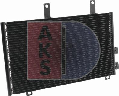 AKS Dasis 012080N - Конденсатор, кондиціонер autozip.com.ua