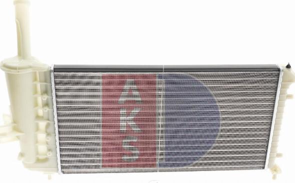 AKS Dasis 080069N - Радіатор, охолодження двигуна autozip.com.ua