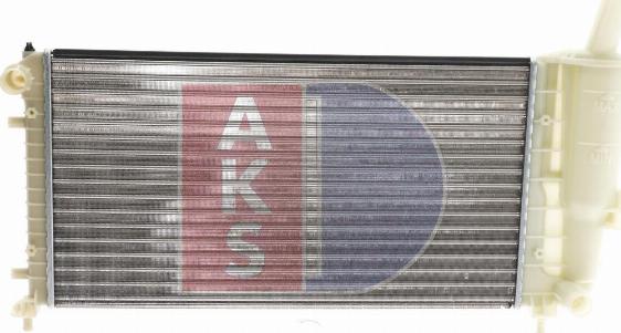 AKS Dasis 080069N - Радіатор, охолодження двигуна autozip.com.ua