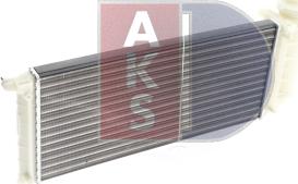 AKS Dasis 080270N - Радіатор, охолодження двигуна autozip.com.ua