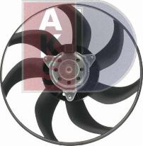 AKS Dasis 088150N - Вентилятор, охолодження двигуна autozip.com.ua