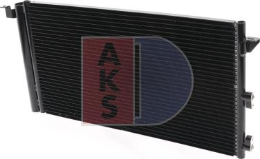 AKS Dasis 082020N - Конденсатор, кондиціонер autozip.com.ua