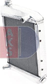 AKS Dasis 020110AL - Радіатор, охолодження двигуна autozip.com.ua