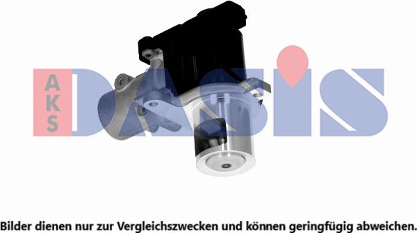AKS Dasis 075012N - Клапан повернення ОГ autozip.com.ua
