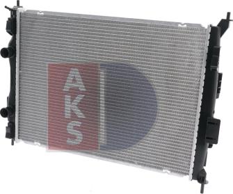 AKS Dasis 070185N - Радіатор, охолодження двигуна autozip.com.ua