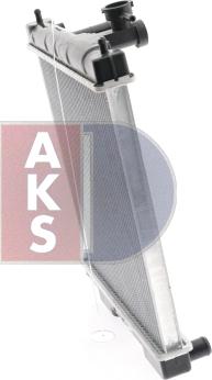 AKS Dasis 073150N - Радіатор, охолодження двигуна autozip.com.ua