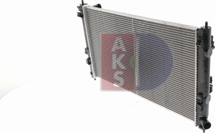 AKS Dasis 140093N - Радіатор, охолодження двигуна autozip.com.ua