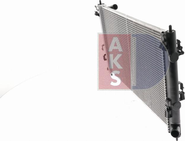 AKS Dasis 140093N - Радіатор, охолодження двигуна autozip.com.ua