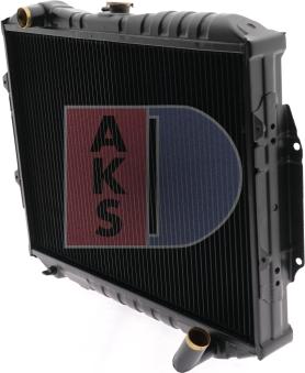 AKS Dasis 140033N - Радіатор, охолодження двигуна autozip.com.ua
