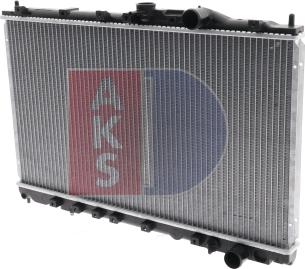 AKS Dasis 140100N - Радіатор, охолодження двигуна autozip.com.ua