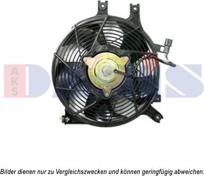 AKS Dasis 148053N - Вентилятор, охолодження двигуна autozip.com.ua