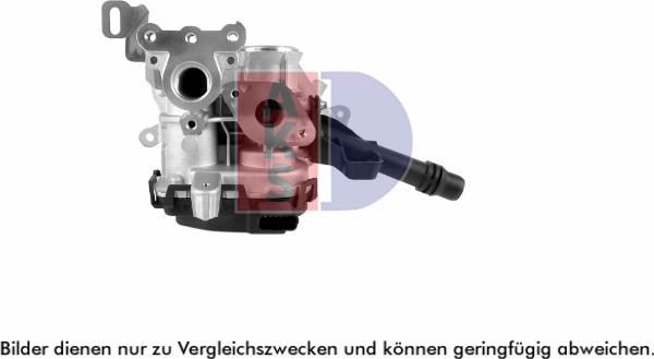 AKS Dasis 155059N - Клапан повернення ОГ autozip.com.ua
