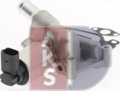 AKS Dasis 155030N - Клапан повернення ОГ autozip.com.ua