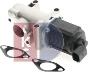 AKS Dasis 155023N - Клапан повернення ОГ autozip.com.ua