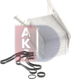 AKS Dasis 156008N - Масляний радіатор, моторна олія autozip.com.ua