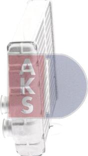 AKS Dasis 156002N - Теплообмінник, опалення салону autozip.com.ua