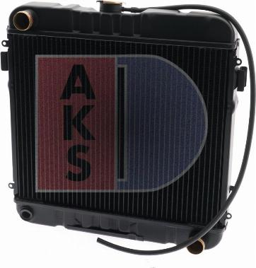 AKS Dasis 150043H - Радіатор, охолодження двигуна autozip.com.ua
