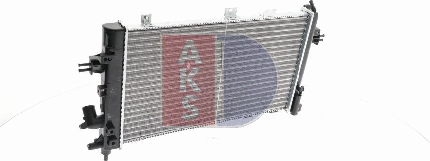 AKS Dasis 150066N - Радіатор, охолодження двигуна autozip.com.ua