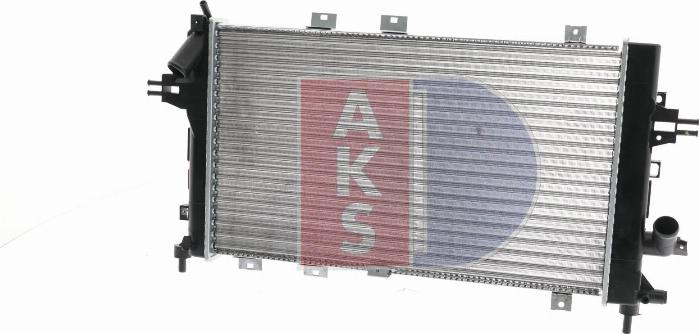 AKS Dasis 150066N - Радіатор, охолодження двигуна autozip.com.ua