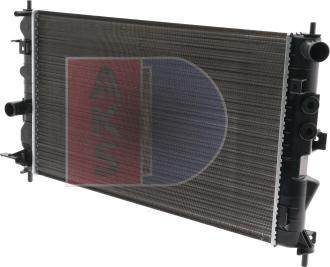 AKS Dasis 150003N - Радіатор, охолодження двигуна autozip.com.ua