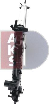 AKS Dasis 150081N - Радіатор, охолодження двигуна autozip.com.ua
