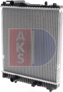 AKS Dasis 150073N - Радіатор, охолодження двигуна autozip.com.ua