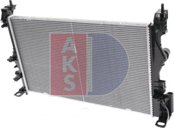 AKS Dasis 150139N - Радіатор, охолодження двигуна autozip.com.ua