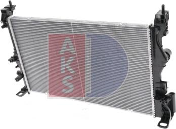 AKS Dasis 150134N - Радіатор, охолодження двигуна autozip.com.ua