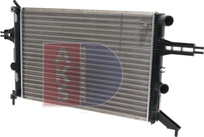 AKS Dasis 151960N - Радіатор, охолодження двигуна autozip.com.ua