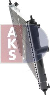 AKS Dasis 151450N - Радіатор, охолодження двигуна autozip.com.ua