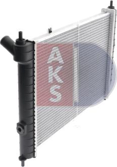 AKS Dasis 151460N - Радіатор, охолодження двигуна autozip.com.ua