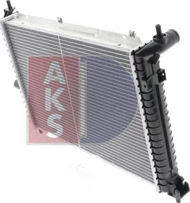 AKS Dasis 151500N - Радіатор, охолодження двигуна autozip.com.ua