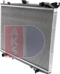 AKS Dasis 151890N - Радіатор, охолодження двигуна autozip.com.ua