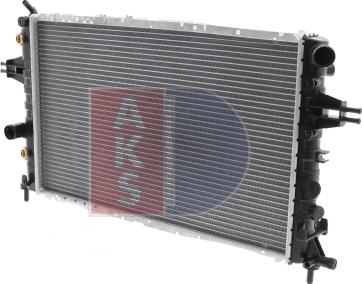 AKS Dasis 151860N - Радіатор, охолодження двигуна autozip.com.ua