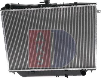 AKS Dasis 151810N - Радіатор, охолодження двигуна autozip.com.ua