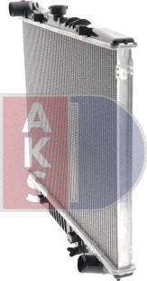 AKS Dasis 151810N - Радіатор, охолодження двигуна autozip.com.ua