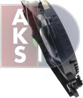 AKS Dasis 158025N - Вентилятор, охолодження двигуна autozip.com.ua