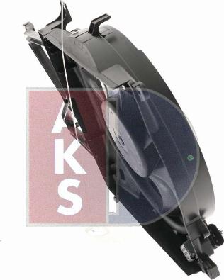 AKS Dasis 158118N - Вентилятор, охолодження двигуна autozip.com.ua