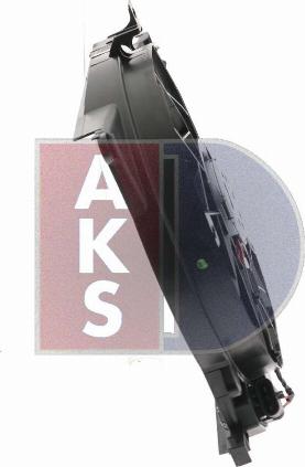 AKS Dasis 158118N - Вентилятор, охолодження двигуна autozip.com.ua