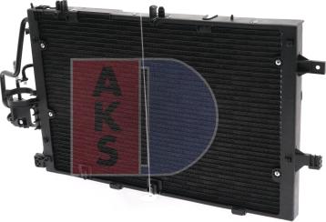 AKS Dasis 152690N - Конденсатор, кондиціонер autozip.com.ua
