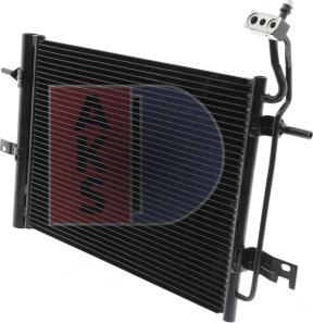 AKS Dasis 152049N - Конденсатор, кондиціонер autozip.com.ua