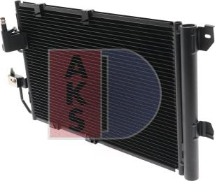AKS Dasis 152001N - Конденсатор, кондиціонер autozip.com.ua