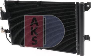 AKS Dasis 152001N - Конденсатор, кондиціонер autozip.com.ua