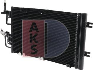 AKS Dasis 152003N - Конденсатор, кондиціонер autozip.com.ua