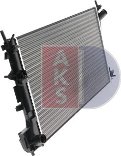 AKS Dasis 152014N - Радіатор, охолодження двигуна autozip.com.ua