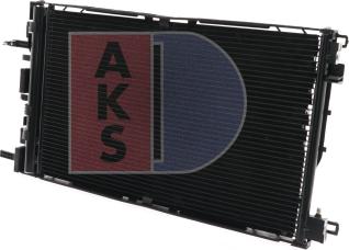 AKS Dasis 152039N - Конденсатор, кондиціонер autozip.com.ua
