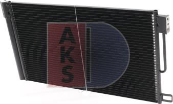 AKS Dasis 152031N - Конденсатор, кондиціонер autozip.com.ua
