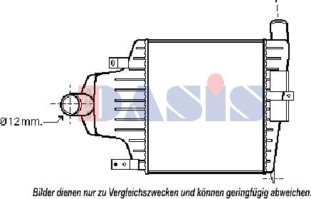 AKS Dasis 157027N - Интеркулер autozip.com.ua